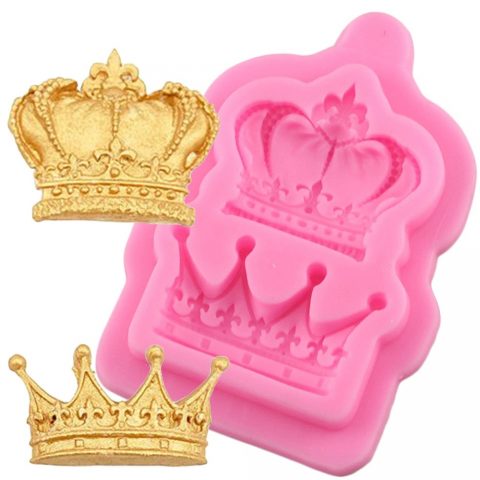 Crowns Princess Queen 3D Silicone Mold