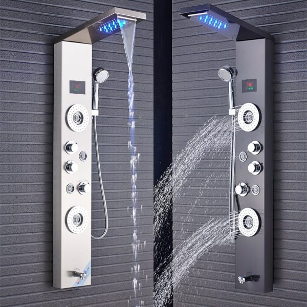 Bathroom Shower Faucet LED Shower