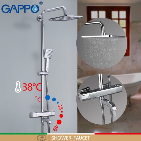 Shower Faucets Thermostatic Bathroom Shower