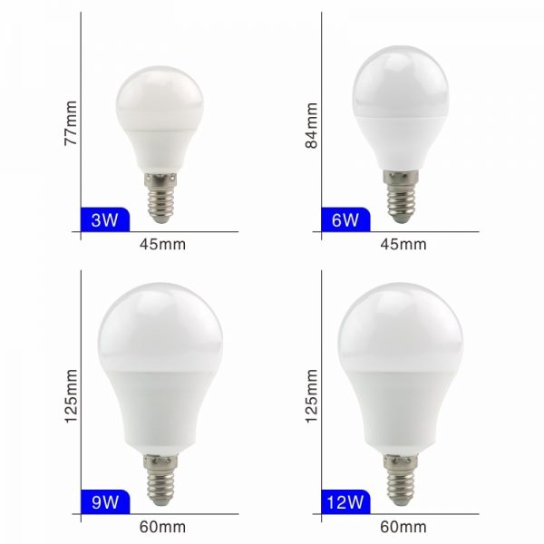 LED Bulb Lamps Lampada LED Light Bulb
