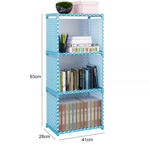 Simple Bookshelf Assembled Storage Shelf