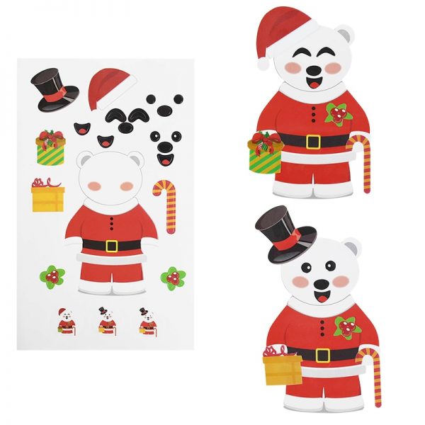 Christmas Sticker Santa Claus