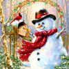 Christmas snowman 2